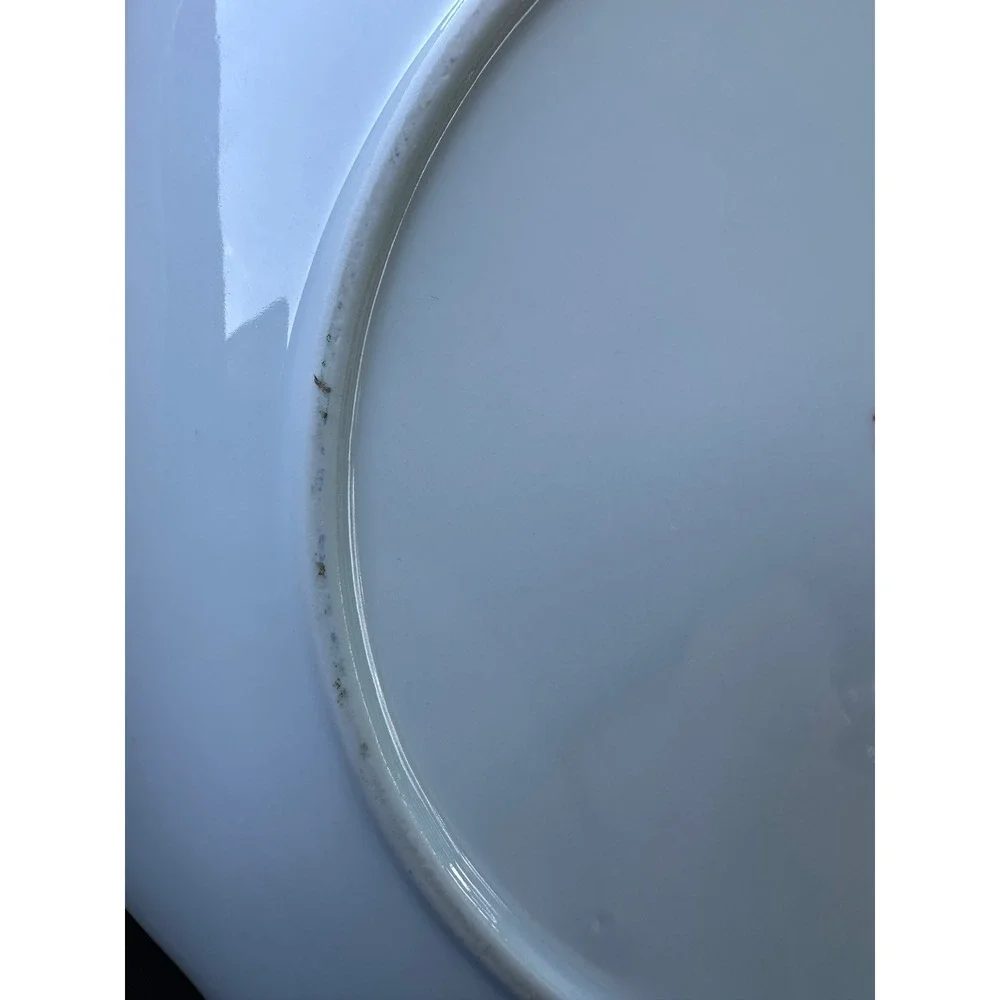 Williams Sonoma Twas the Night Before Christmas 2 dinner & 2 salad plate Santa